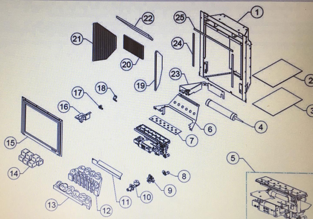 Trade fireplace survey service