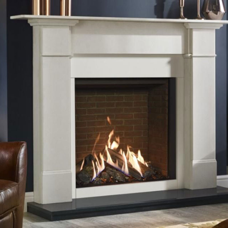 Contemporary fireplace style