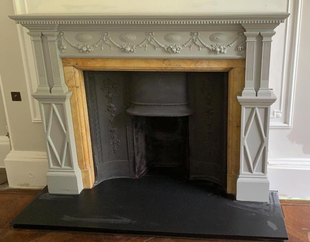 Fireplace 2 before