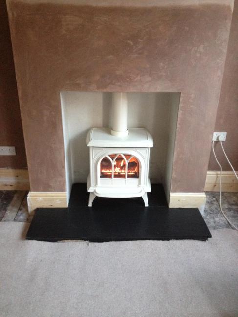Fireplace 6 after