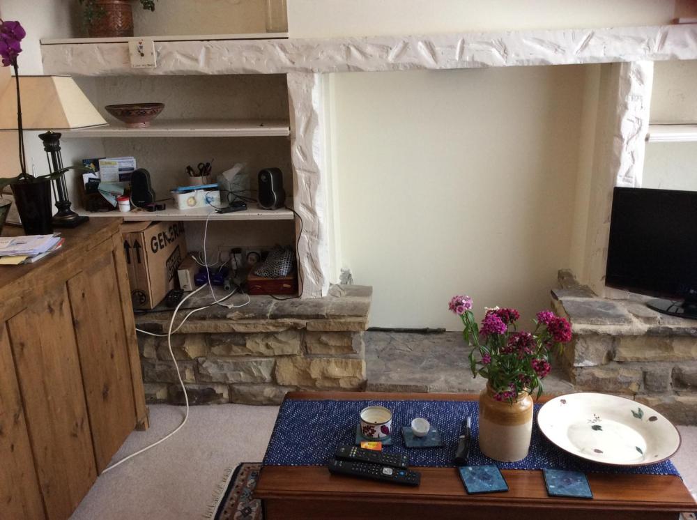 Fireplace 6 before