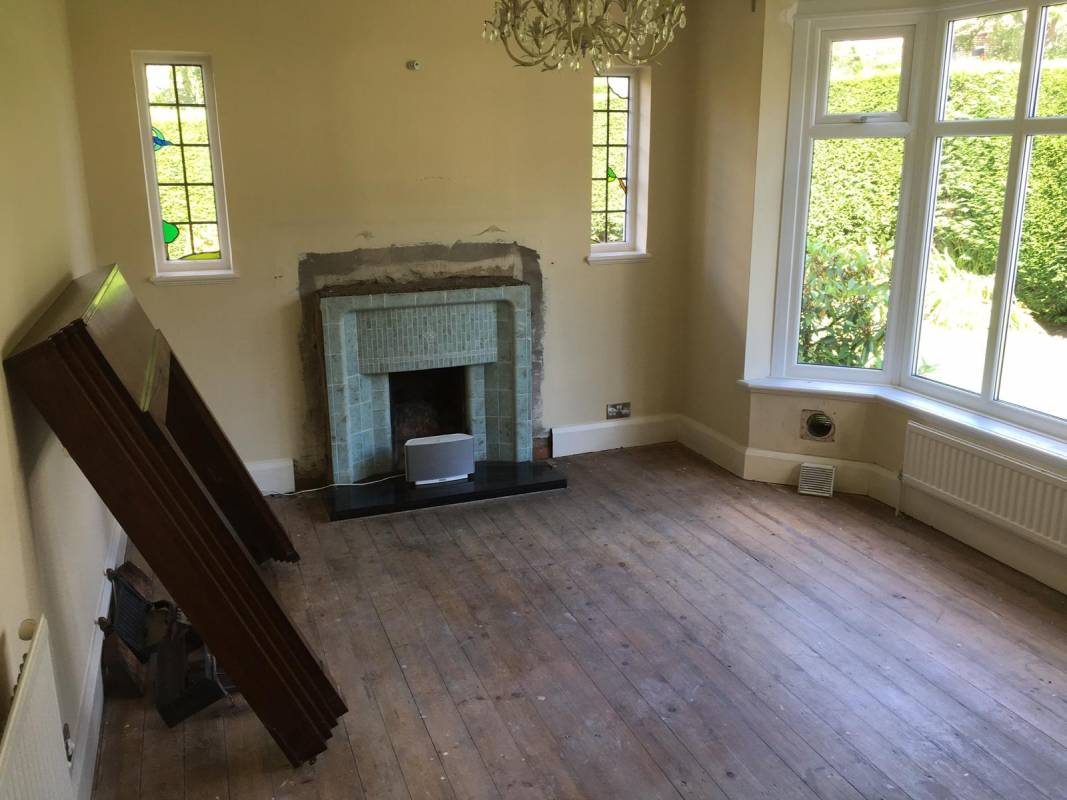 Modern Fireplace Upgrade